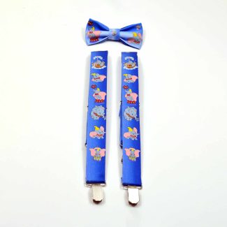 Dumbo Temalı Çocuk Papyon ve Pantolon Askısı